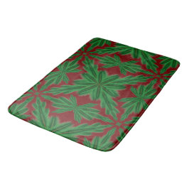 Alfombrilla De Baño Pine Mandala Garnet Bath Mat