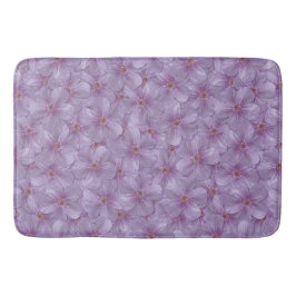 Alfombrilla De Baño Pineywoods Geranium Seamless Pattern