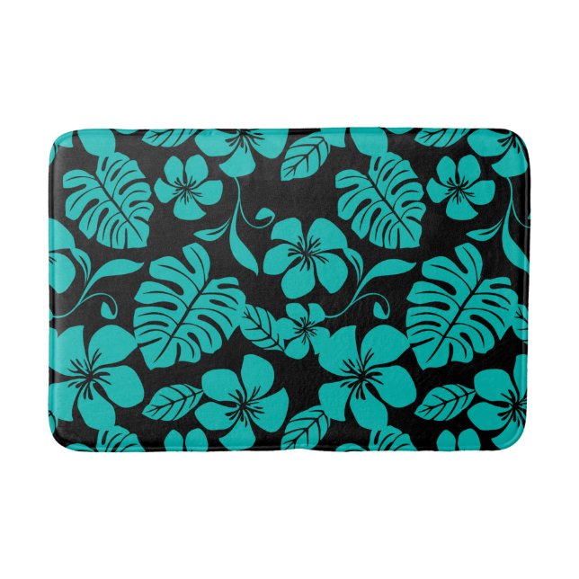 ALFOMBRILLA DE BAÑO PINK BIKINI (NEGRO/VERDE AZULADO) (Anverso)