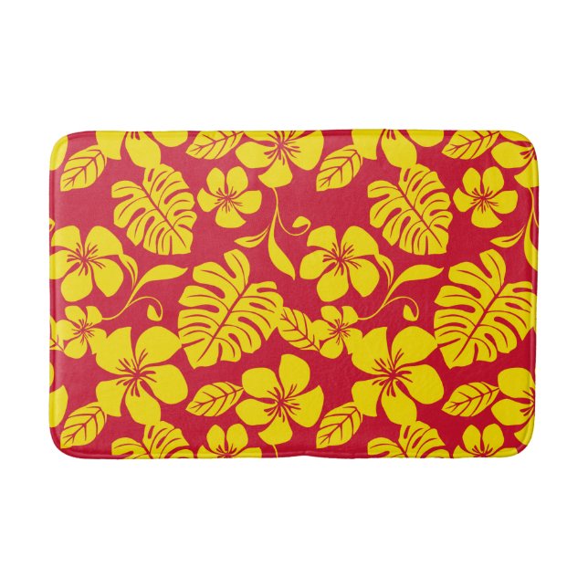 ALFOMBRILLA DE BAÑO PINK BIKINI (ROJO/ORO) (Anverso)