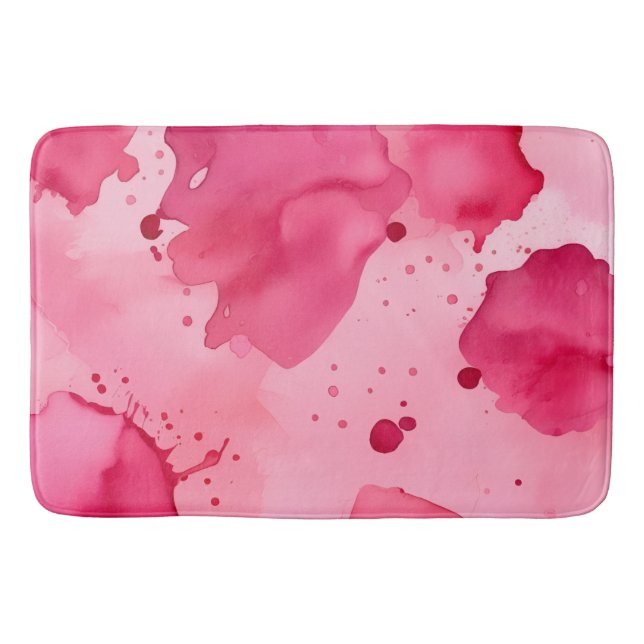 Alfombrilla De Baño Pink on Pink Abstract (Anverso)