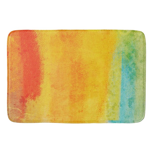 Alfombrilla De Baño Pintura abstracta de época (Anverso)