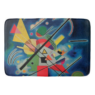 Alfombrilla De Baño Pintura azul de Wassily Kandinsky