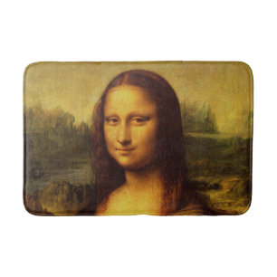 Alfombrilla De Baño Pintura Bella Artes Leonardo Da Vinci Mona Lisa