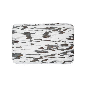 Alfombrilla De Baño Pintura blanca descascarada