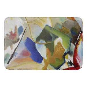 Alfombrilla De Baño Pintura con Green Center - Wassily Kandinsky