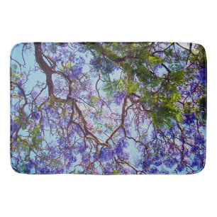 Alfombrilla De Baño Pintura de aceite de árbol de Jacaranda, Bathmat d