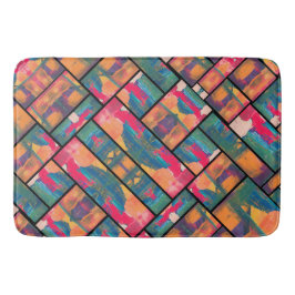 Alfombrilla De Baño Pintura de arte moderno