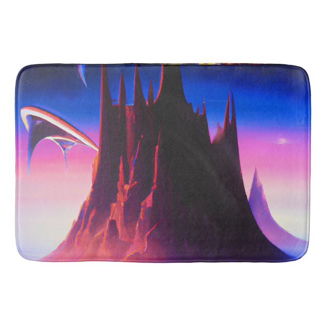 Alfombrilla De Baño Pintura petrolera de Dream World (Anverso)