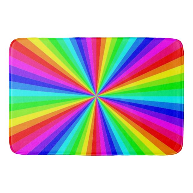 ALFOMBRILLA DE BAÑO PINWHEEL RAINBOW (Anverso)
