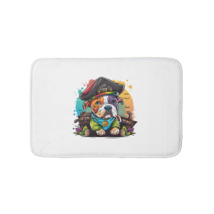 Alfombrilla De Baño Pirata de Bulldog Pit