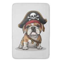 Pirate Bulldog inglés Skull Crossbone