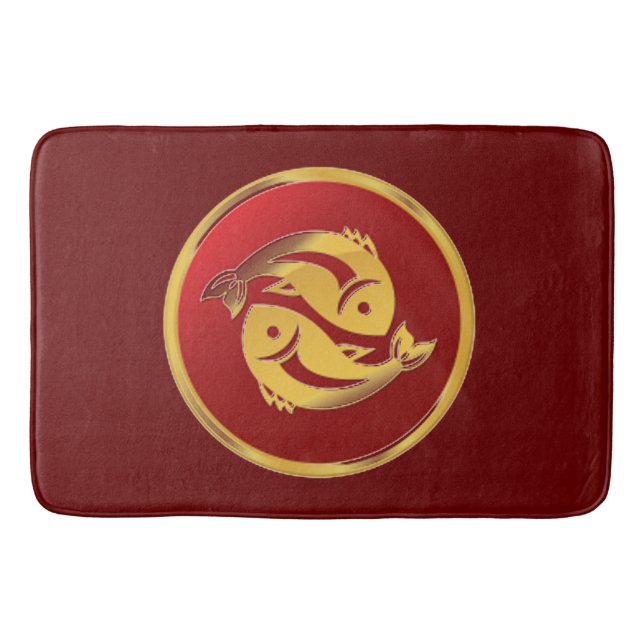 Alfombrilla De Baño Pisces (Anverso)