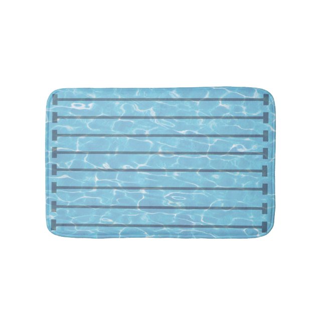 Alfombrilla De Baño Piscina Para Nadadores (Anverso)