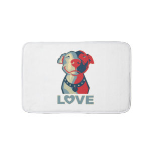 Alfombrilla De Baño Pitbull - AMOR