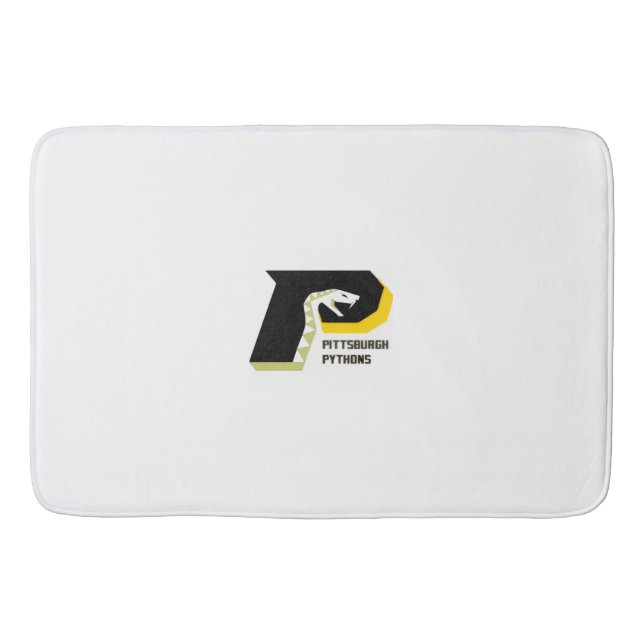 Alfombrilla De Baño Pittsburgh Pythons (Anverso)