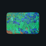 Alfombrilla De Baño PixDezines van gogh iris/st. remo<br><div class="desc">PixDezines Van Gogh se levanta.   Digitalmente realzado por PixDezines.
com. Todos los derechos reservados.</div>