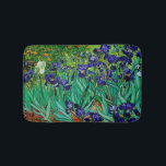 Alfombrilla De Baño PixDezines van gogh iris/st. remy<br><div class="desc">PixDezines Van Gogh se levanta. Digitalmente mejorado por PixDezines. com. Todos Los Derechos Reservados.</div>