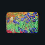 Alfombrilla De Baño PixDezines van gogh iris/st. remy<br><div class="desc">PixDezines Van Gogh se levanta. Digitalmente mejorado por PixDezines. com. Todos Los Derechos Reservados.</div>