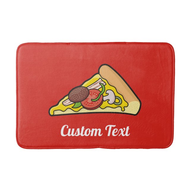 Alfombrilla De Baño Pizza slice (Anverso)