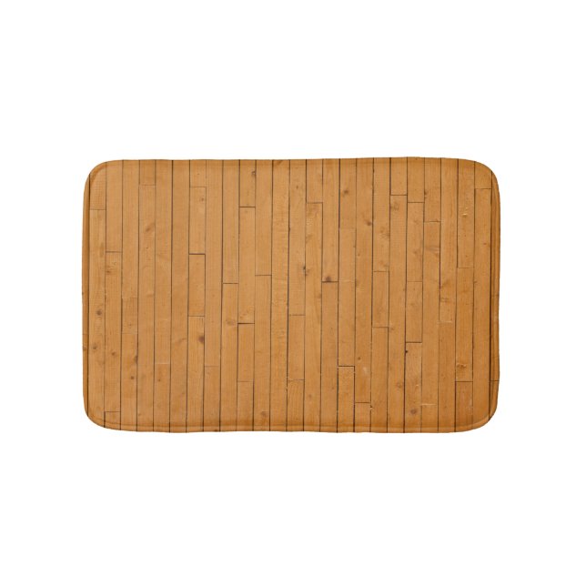 Alfombrilla De Baño Placas de madera (Anverso)