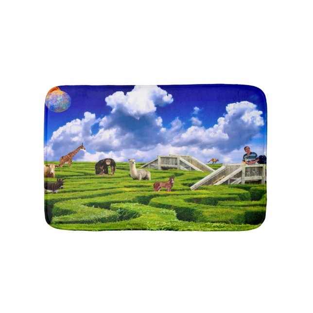 Alfombrilla De Baño Planeta animal (Anverso)