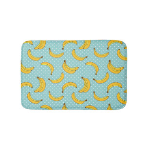Alfombrilla De Baño Plátanos y puntos de Polk