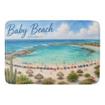 Playa Baby Aruba Recuerdo de viaje al Caribe