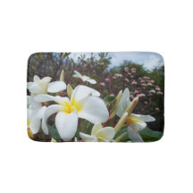 Plumeria Bath Mat 1