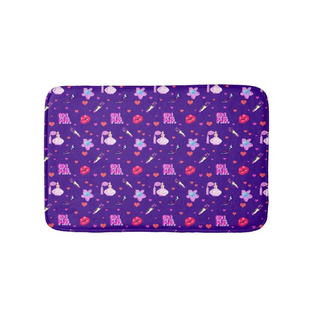 Alfombrilla De Baño Poder de chicas (Anverso)