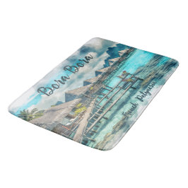 Alfombrilla De Baño Polinesia Francesa Bora Bora Serenity |