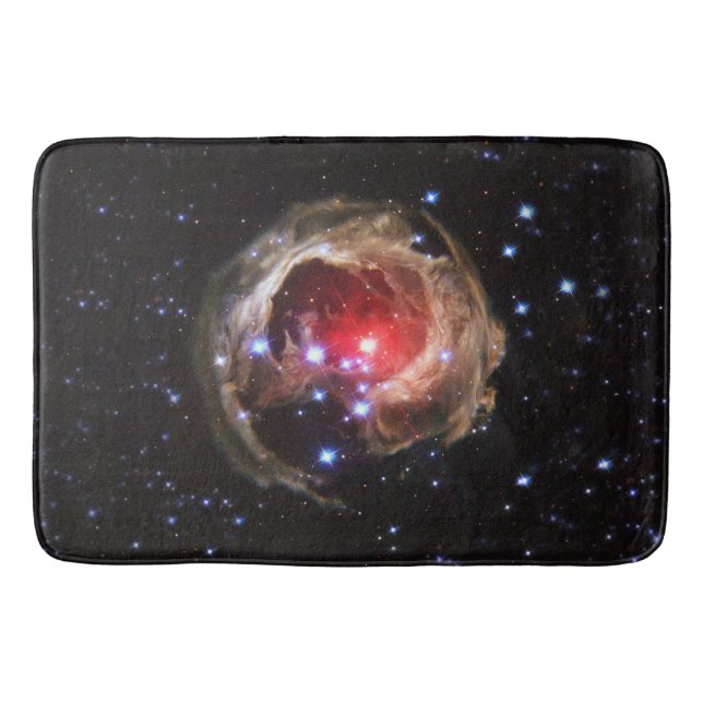 Alfombrilla De Baño Polvo de estrella supergigante rojo Ruby (Anverso)