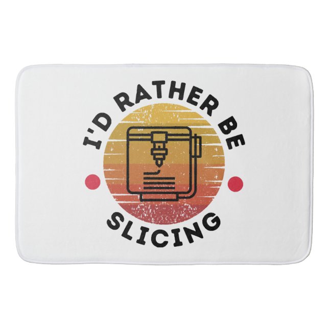 Alfombrilla De Baño Preferiría Cortar (Anverso)