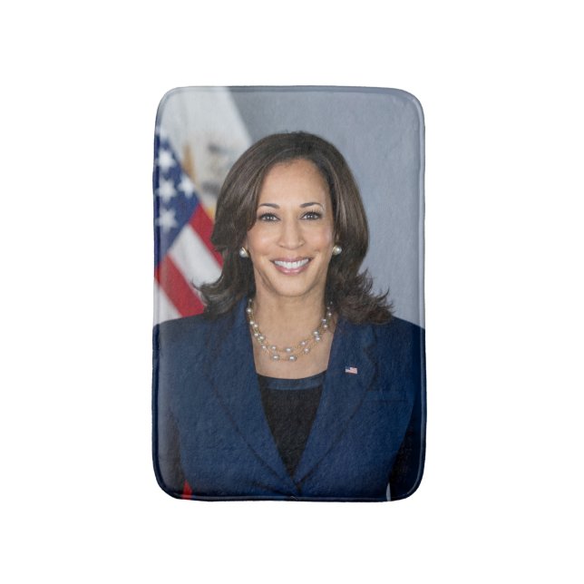 Alfombrilla De Baño Presidente Candidato Kamala Harris US 2024 (Frente vertical)