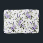 Alfombrilla De Baño Pretty Lavender Flowers<br><div class="desc">Pretty Lavender Flowers</div>