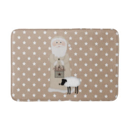 Alfombrilla De Baño Primitiva Santa Bath Mat