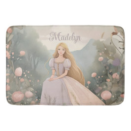 Alfombrilla De Baño Princesa Rapunzel encantada