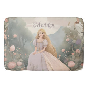 Alfombrilla De Baño Princesa Rapunzel encantada