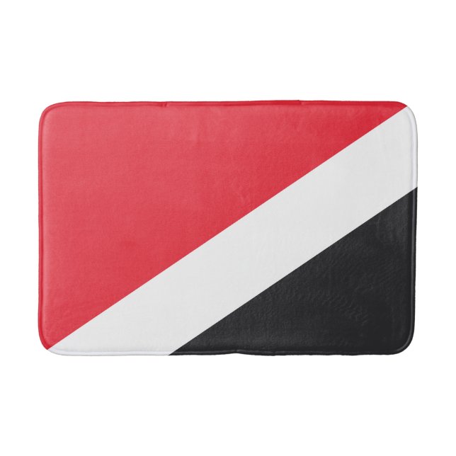 Alfombrilla De Baño Principado de Bandera Marítima (Anverso)