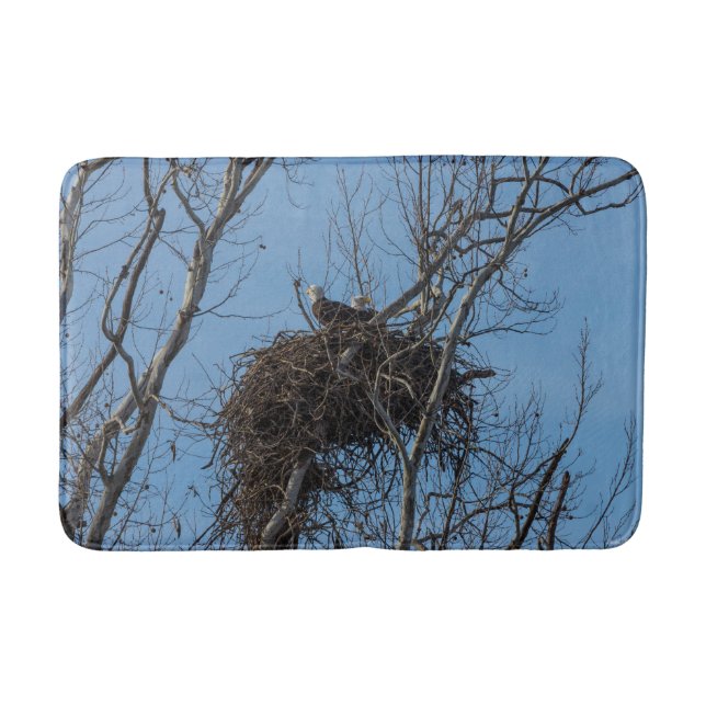 Alfombrilla De Baño Problema del águila doble (Anverso)