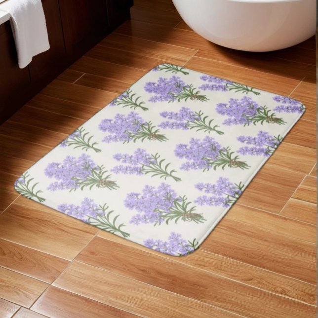 Alfombrilla De Baño Provence Lavender Bunches (Subido por el creador)