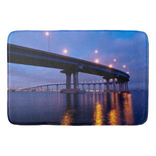 Alfombrilla De Baño Puente Coronado en el atardecer