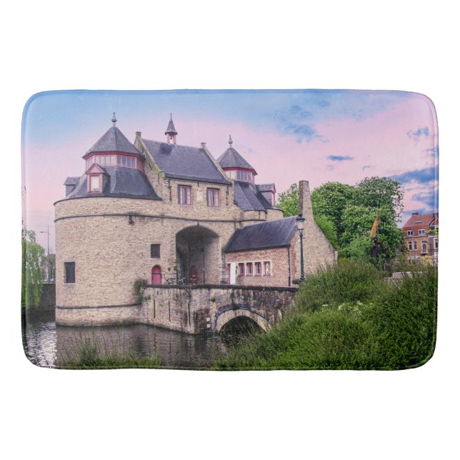 Alfombrilla De Baño Puerta histórica de Brujas (Anverso)