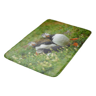 Alfombrilla De Baño Puffins - little birds big