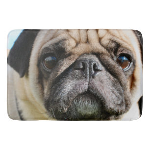 Alfombrilla De Baño Pug