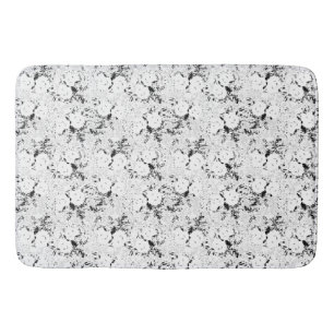 Alfombrilla De Baño Punto, vaca negra