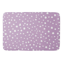 Alfombrilla De Baño Puntos Dalmatianos Lilac, Puntos Dalmatianos, Dota
