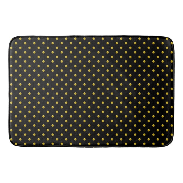 Alfombrilla De Baño Puntos de Polka (Anverso)