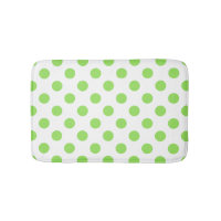 Puntos de polka blanco y limón