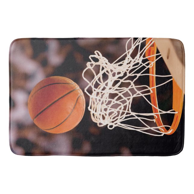 Alfombrilla De Baño Puntuación de baloncesto (Anverso)